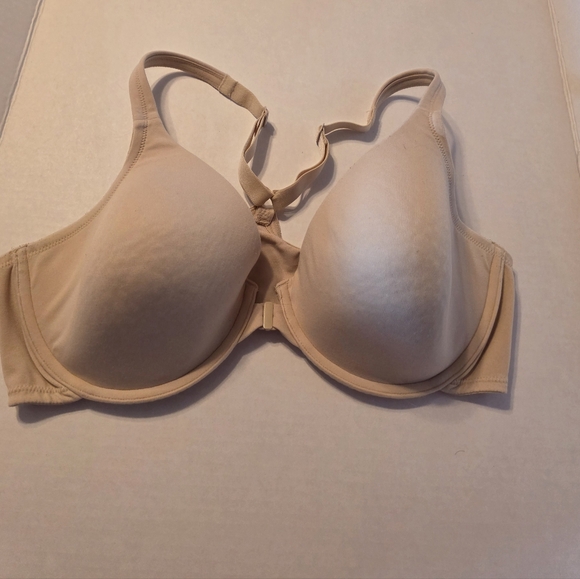 Victoria's Secret Other - Body By Victoria Racerback Bra Size 38D Beige Y2k